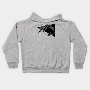 Danger Zone Top Gun 1986 Kids Hoodie